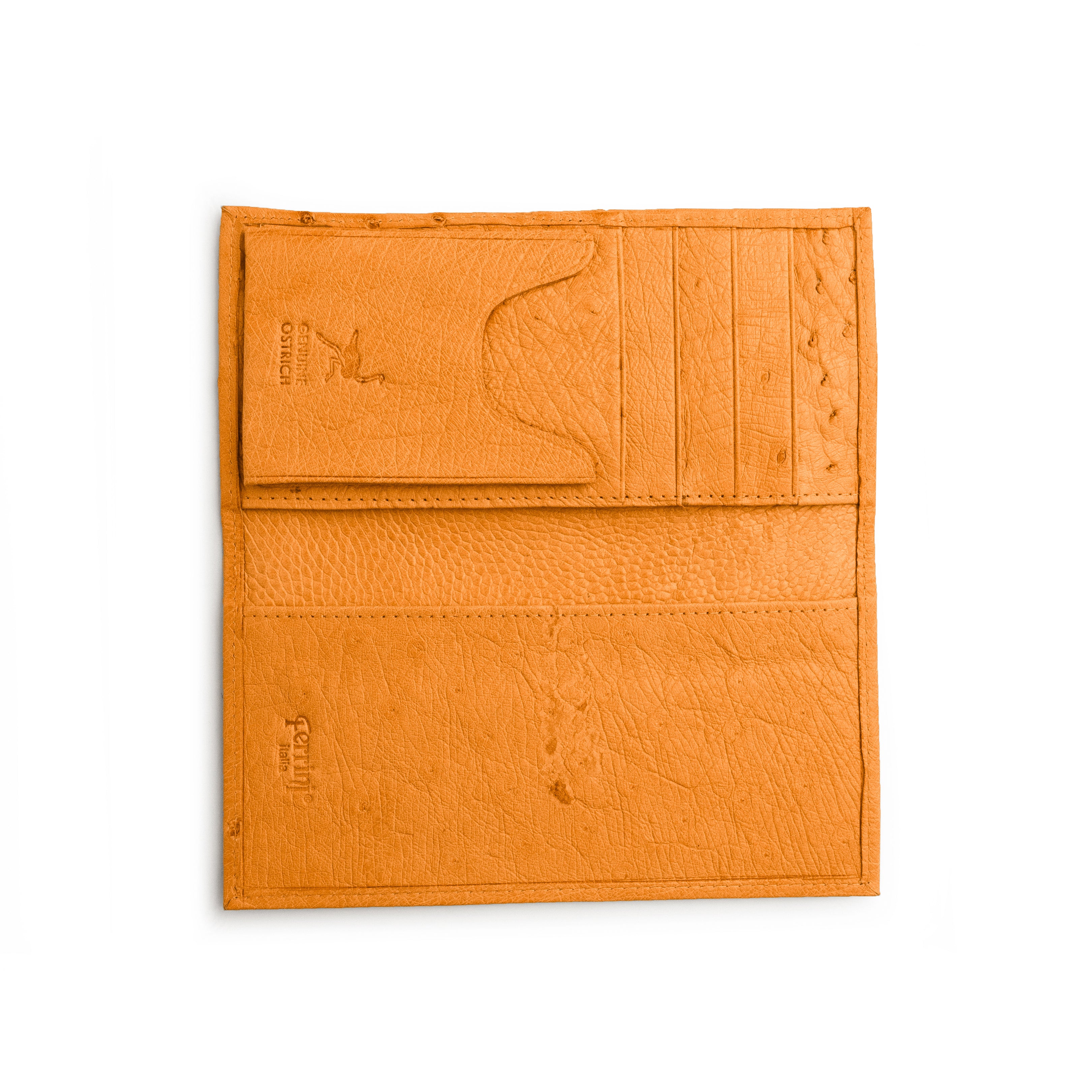 Smooth Ostrich Checkbook