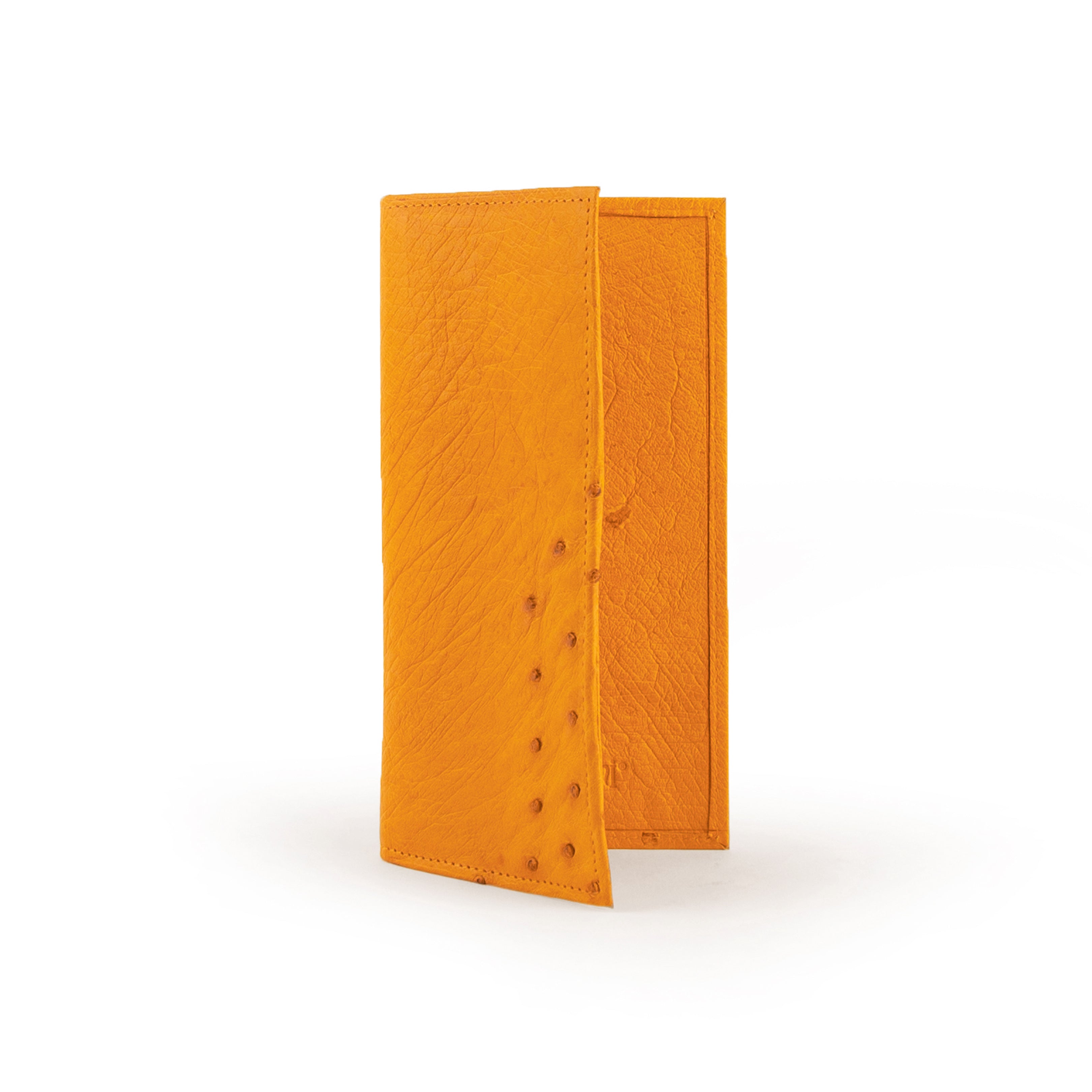 Smooth Ostrich Checkbook