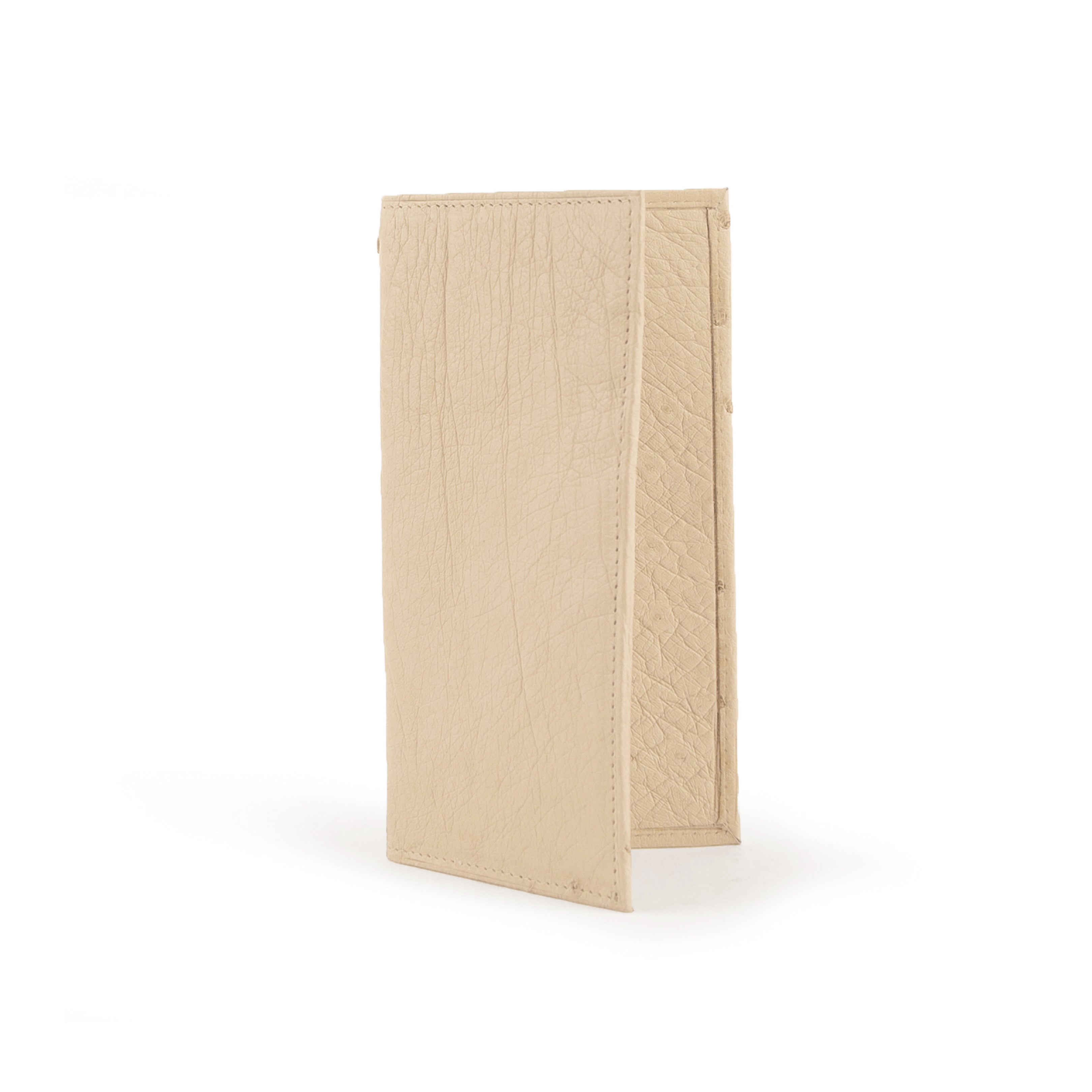 Smooth Ostrich Checkbook