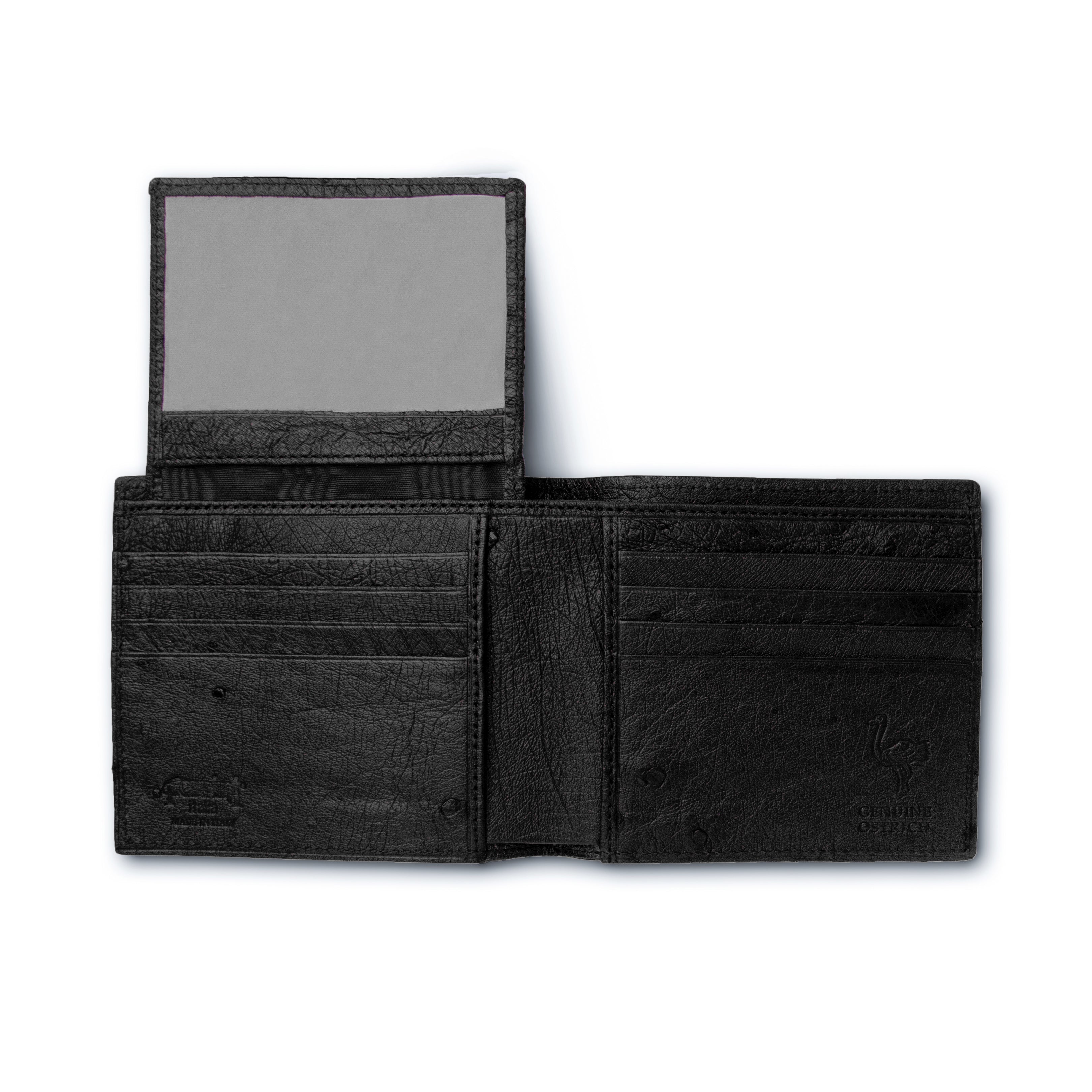 Full Quill Ostrich Billfold