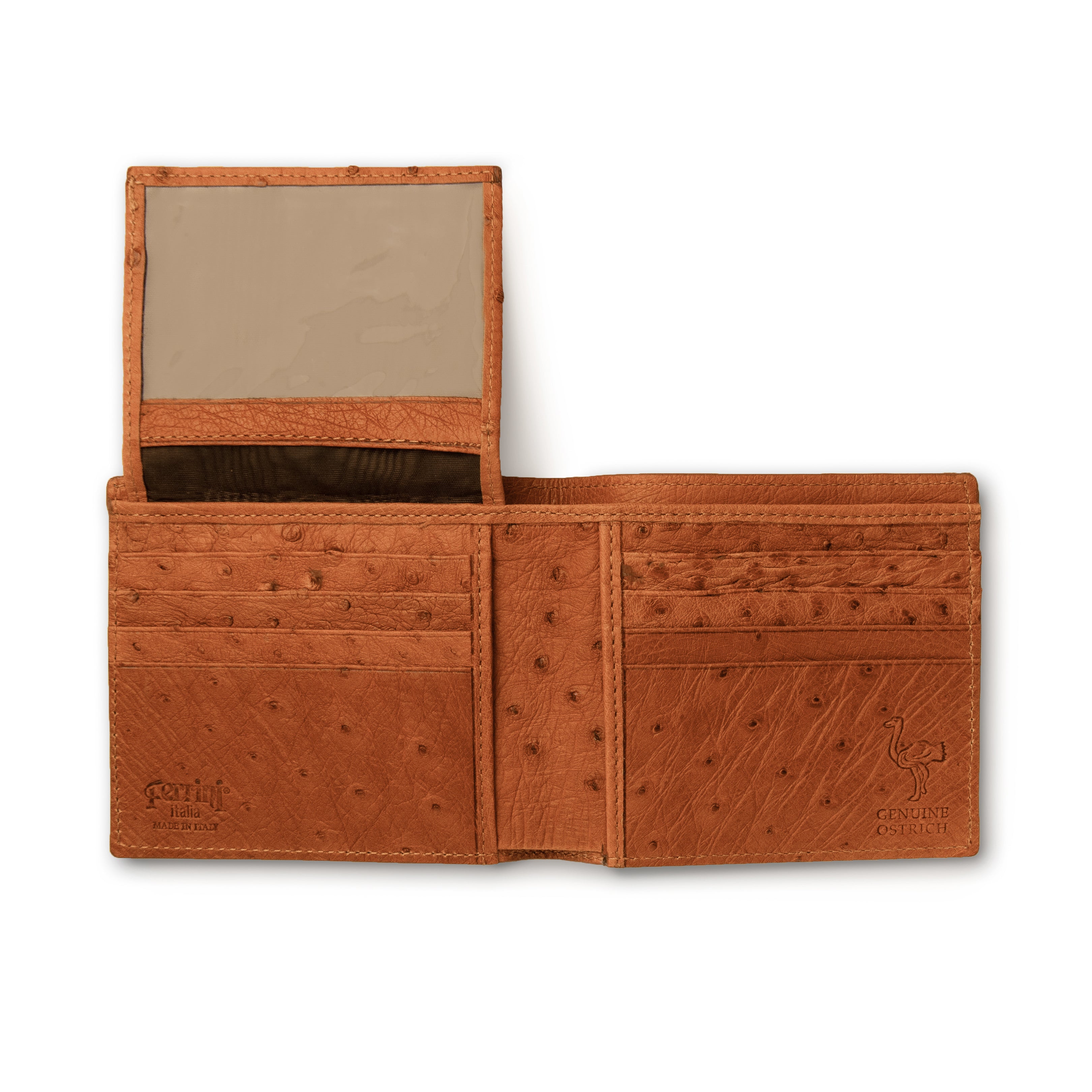 Full Quill Ostrich Billfold