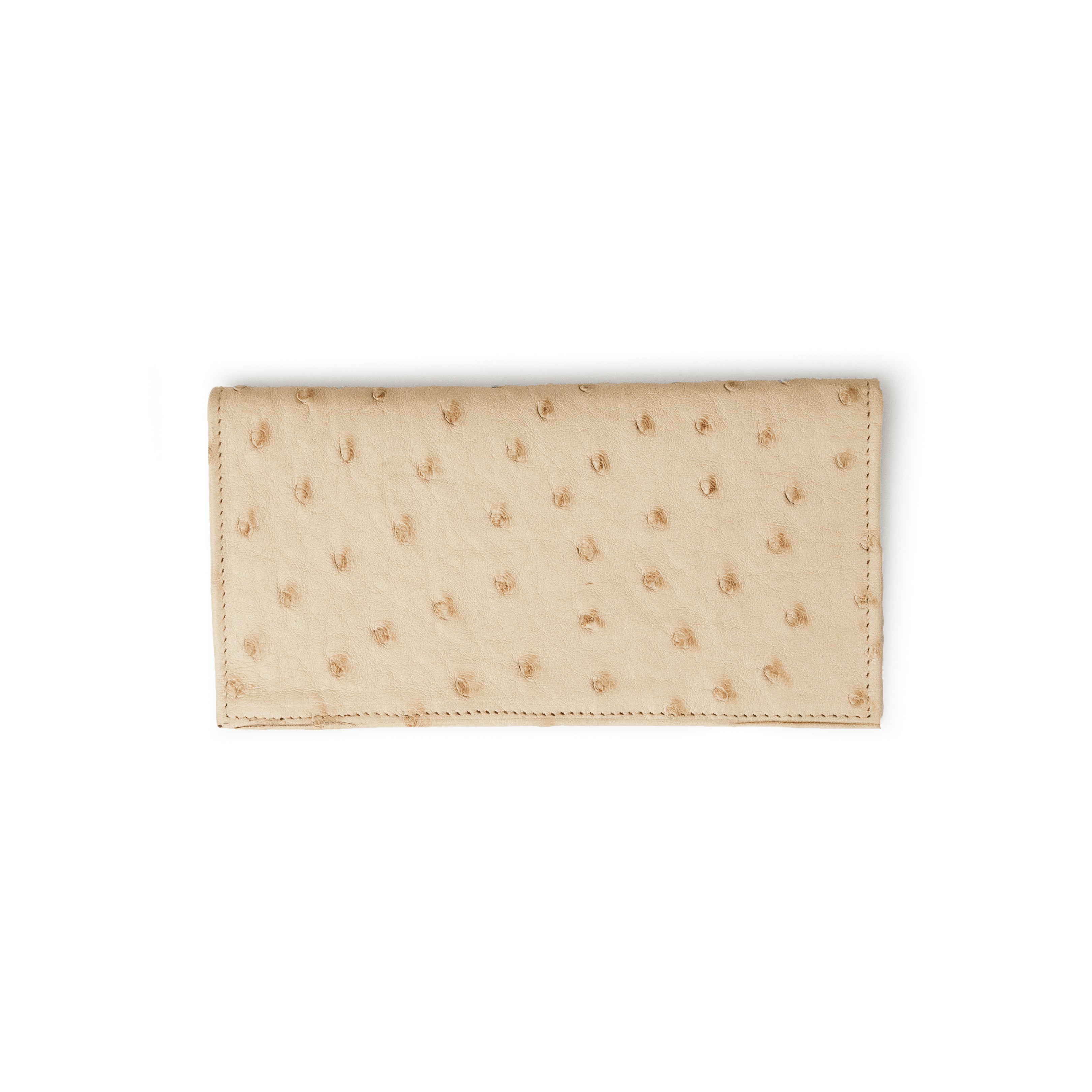 Full Quill Ostrich Checkbook