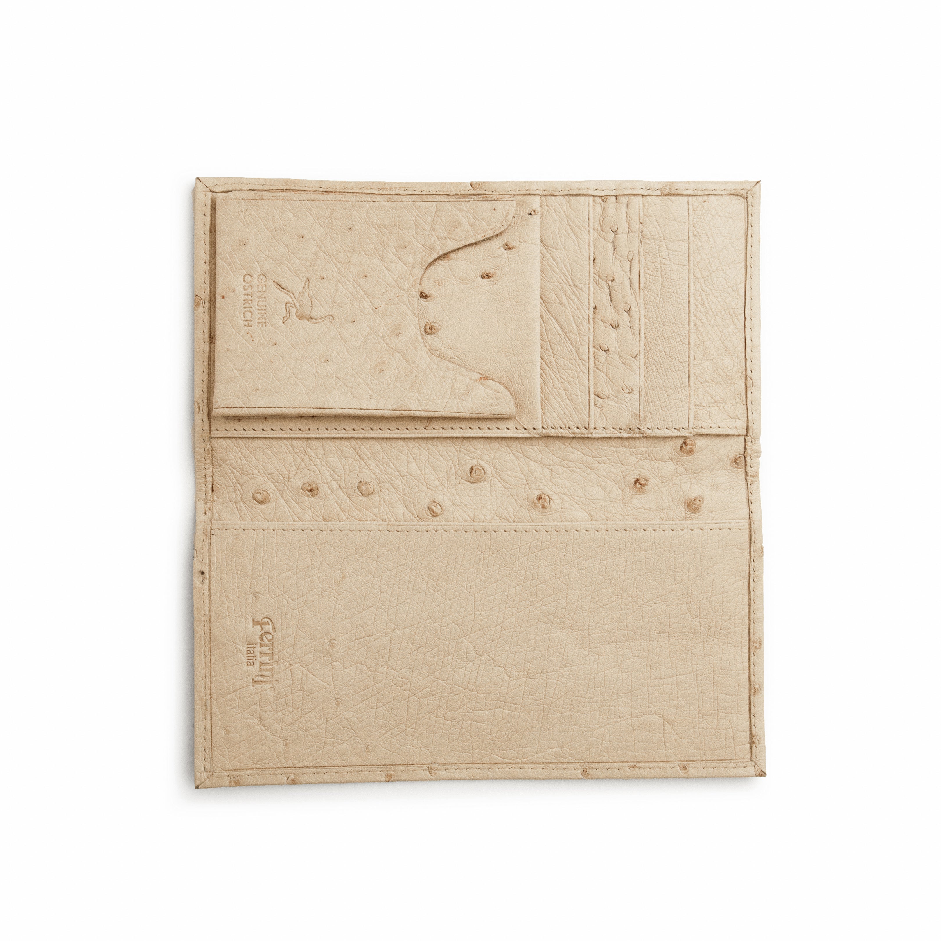 Full Quill Ostrich Checkbook