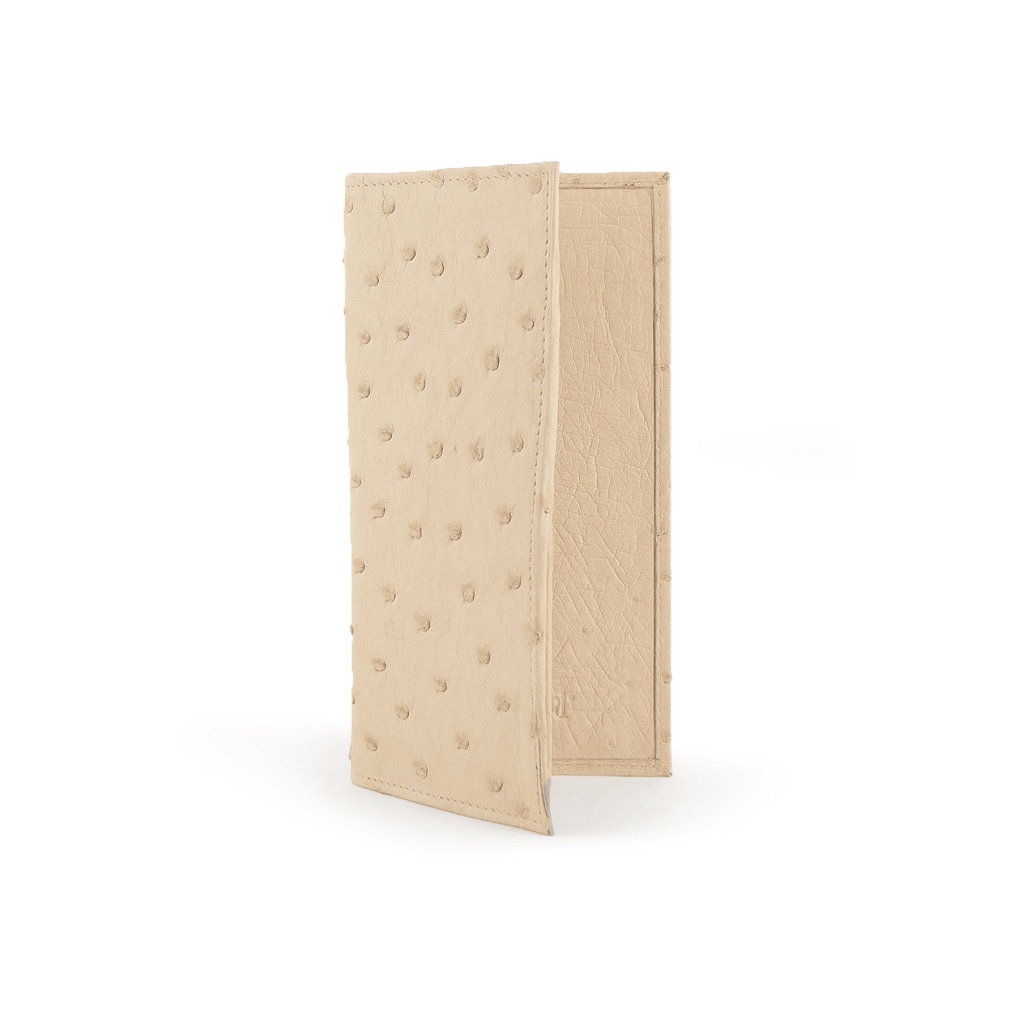 Full Quill Ostrich Checkbook