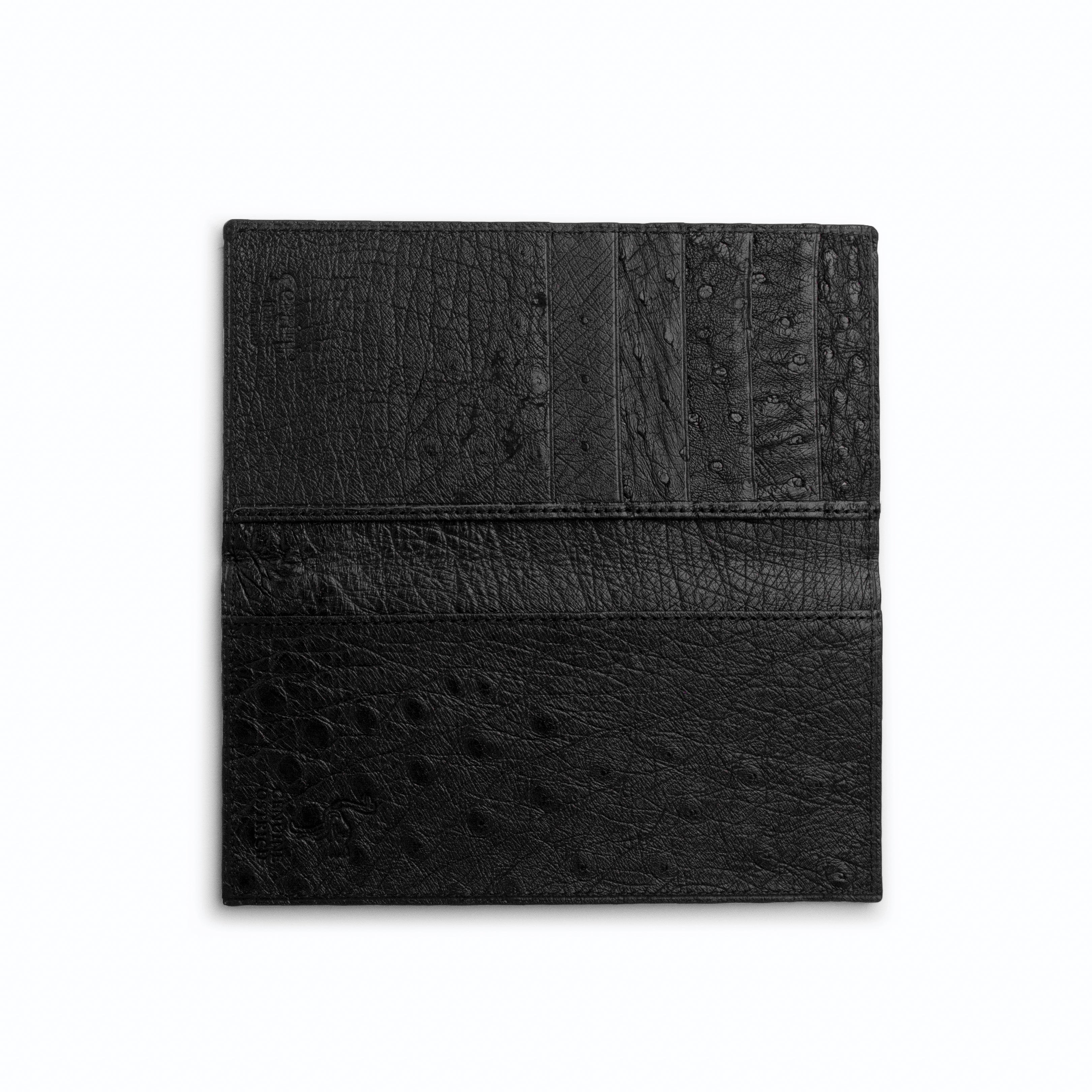 Full Quill Ostrich Checkbook
