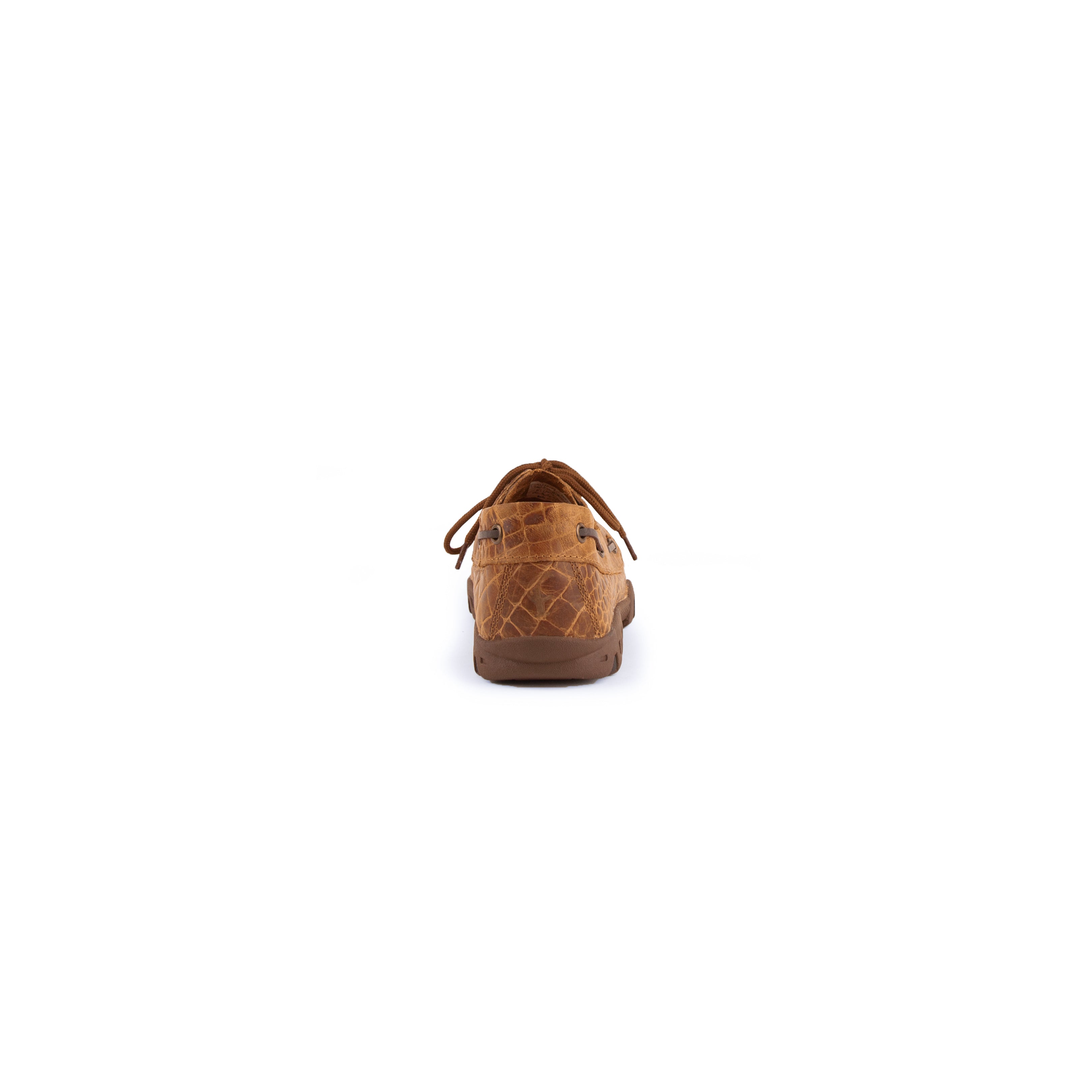 Comfortable Brown Leather Loafer with Brown Laces | Ferrini USA